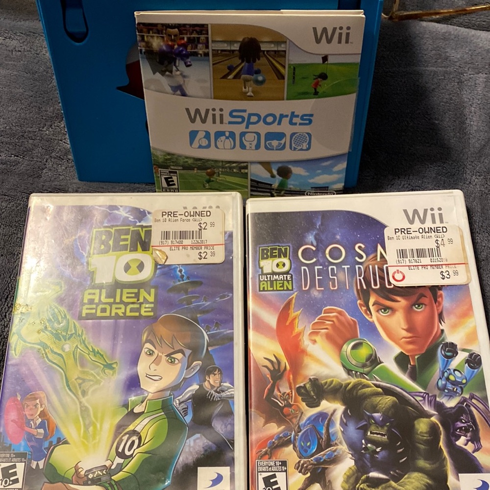 Wii video games